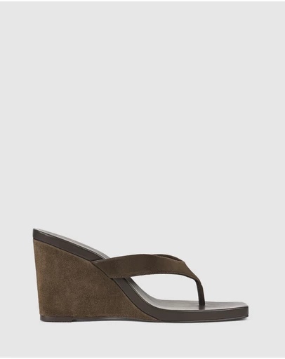 Siren - Melrose Thong Wedges