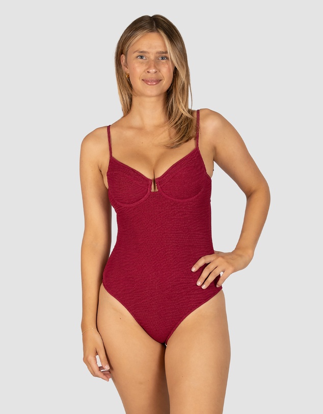 Baku Swimwear - Ibiza Underwire Balconette One Piece Swimsuit