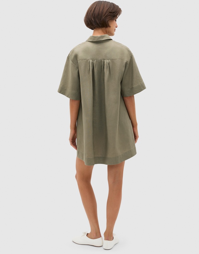 Seed Heritage - Linen Shirt Mini Dress