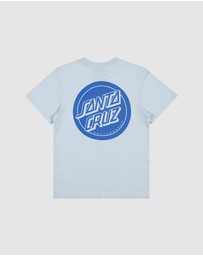 Santa Cruz - Reverse Dot Mono Tee - Teens
