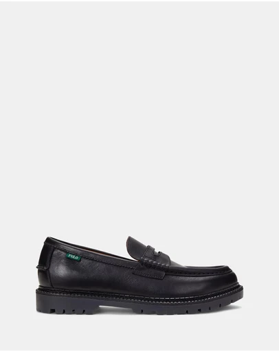 Polo Ralph Lauren - Jett Lug-Sole Leather Penny Loafers - Men's