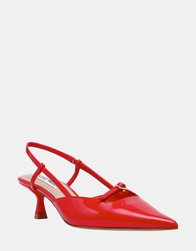 Steve Madden - Livy Red Patent Heels