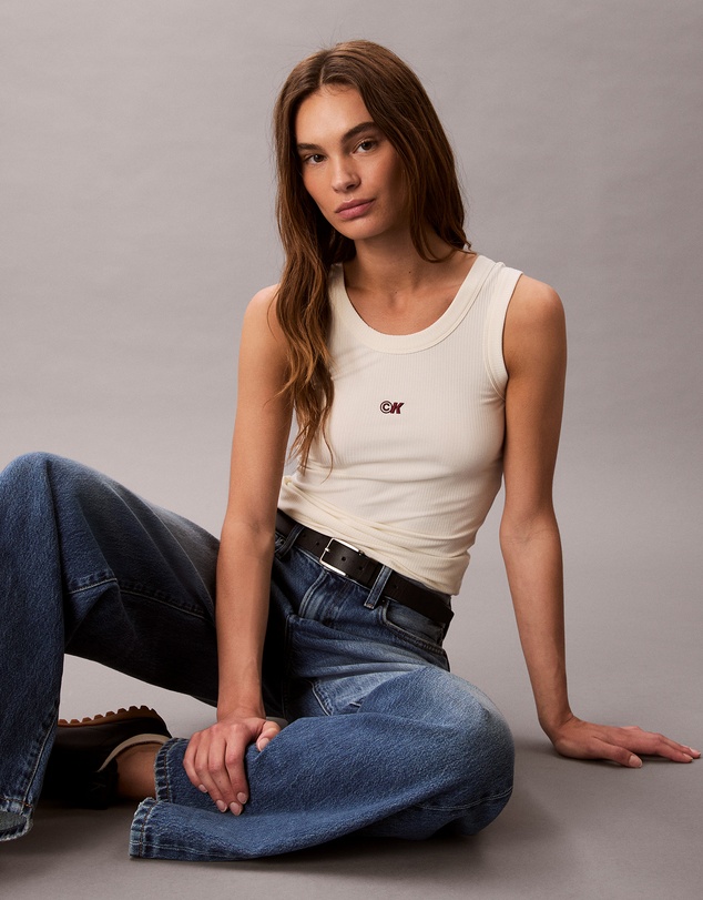 Calvin Klein Jeans - Modal Stretch Rib Tank Top