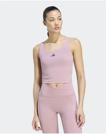 adidas Performance - 3 Stripes Studio All Me Light Support Tank Womens