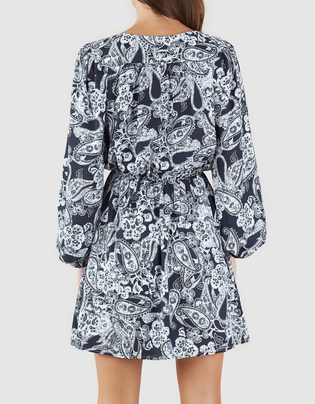 Amelius - Halena Boho Paisley Dress