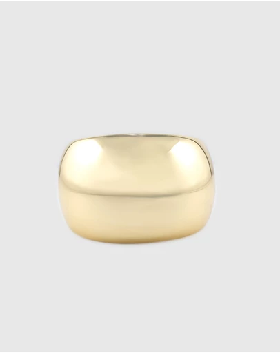 Izoa - Dome Chunky Bangle Cuff