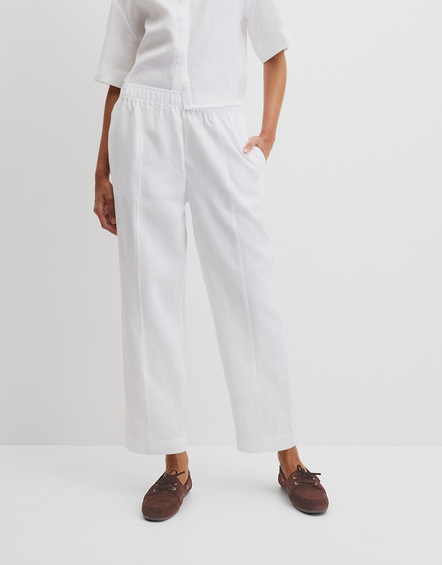 Country Road - Organically Grown Linen Tapered Jogger