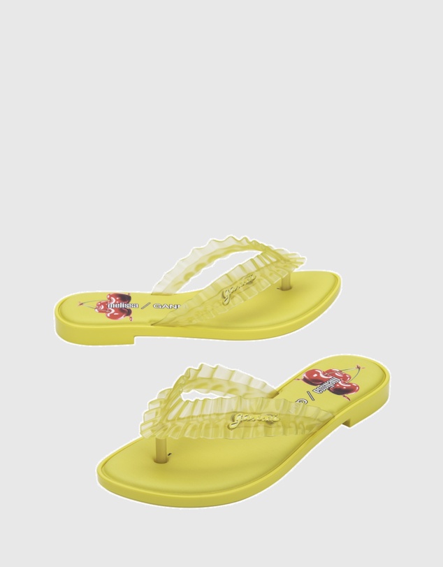 Melissa - MELISSA FLIP FLOP SLIM + GANNI