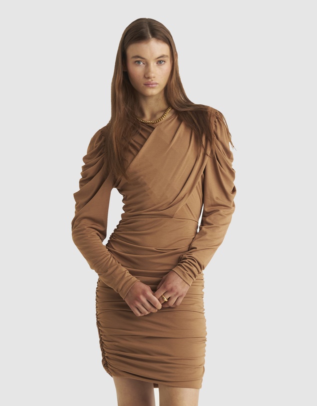 Zerafima - Jersey Gathered Dress
