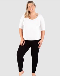B Free Intimate Apparel - Maternity Bamboo Mid Length Sleeve Tee