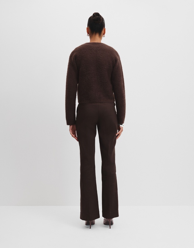 Country Road - Fluffy Knit Cardigan