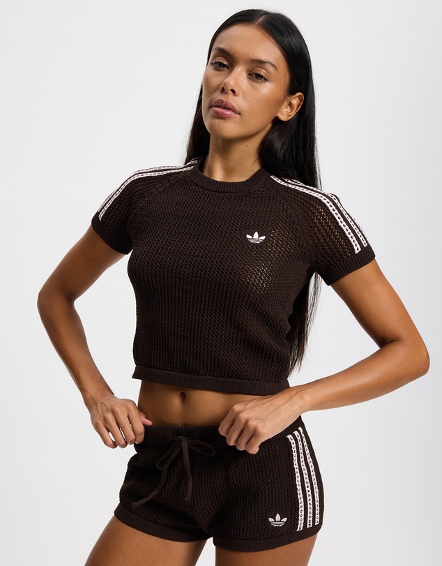 adidas Originals - Knitted Crochet Cali Tee