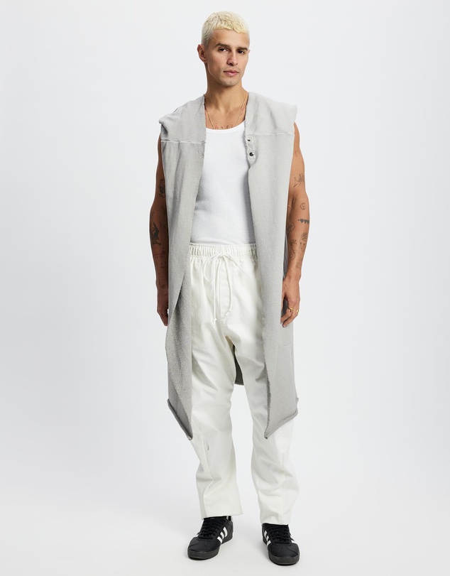 Surrounded By Ghosts - The Mercury French Terry Hooded Sleeveless Cardigan