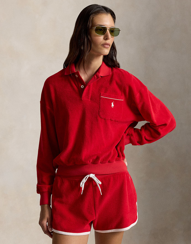 Polo Ralph Lauren - Terry Long-Sleeve Polo Shirt