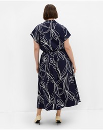 City Chic - Vacay Print Shirt