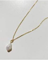 SAINT VALENTINE - Keshi Pearl Necklace - Gold