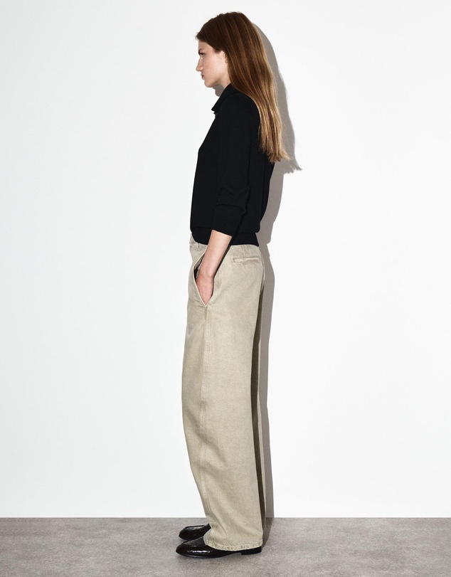 COS - Denim Barrel-Leg Trousers