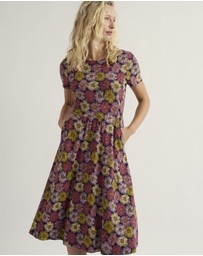 Seasalt - Seasalt Cornwall Multi April Short Sleeve Dress