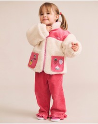 Huxbaby - Cord Frill Hem Pants - Babies-Kids