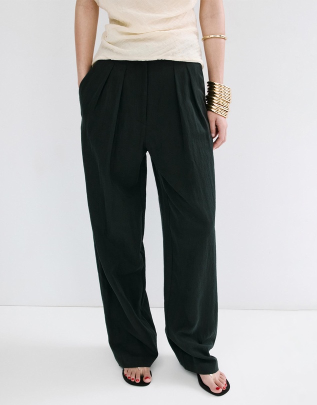 M.N.G - Straight-Fit Lyocell Trousers