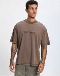 Thrills - Primitive Box Fit Oversize Cropped Tee