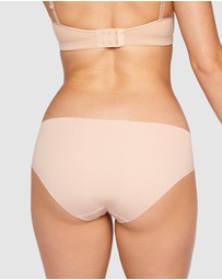 Naturana - Cotton & Modal Seamless Invisible Hipster Brief