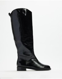 AERE - Knee High Leather Riding Boots