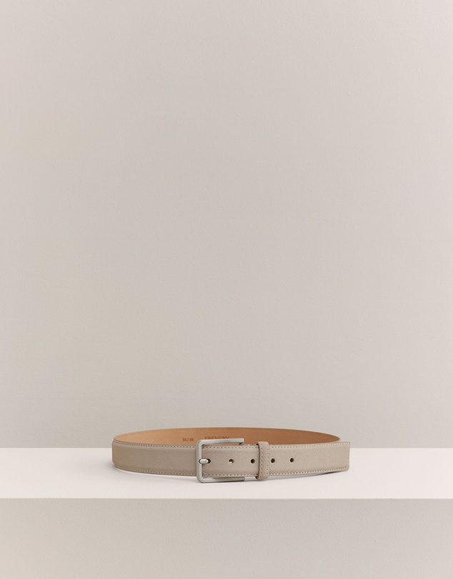 Trenery - Mica Suede Belt in Sandstone