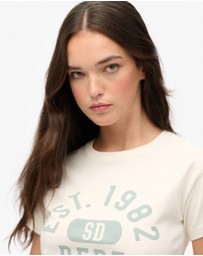 Superdry - Athletic Graphic Fitted Slim Fit Tee