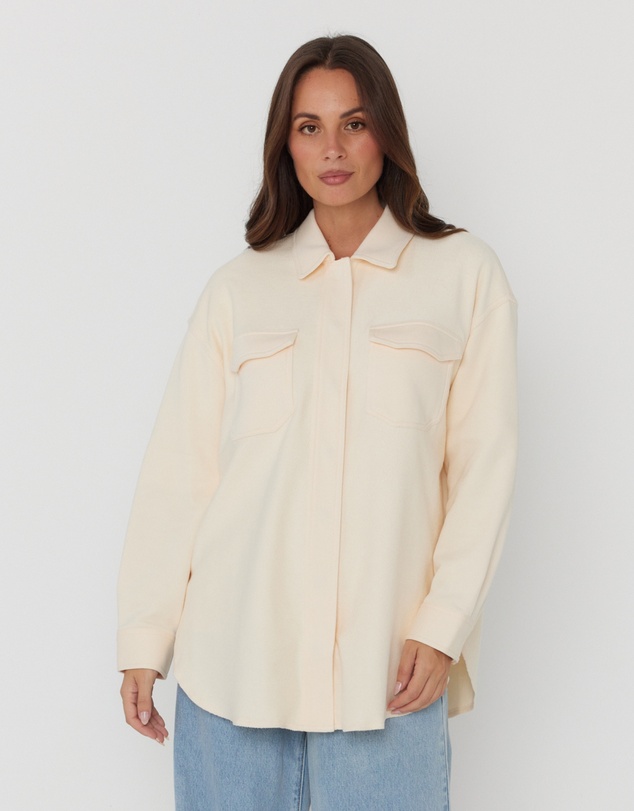 ALEXANDRA - Nelsie Shacket Butter