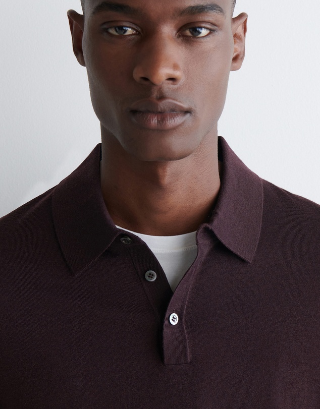 COS - Slim Merino Wool Polo Shirt