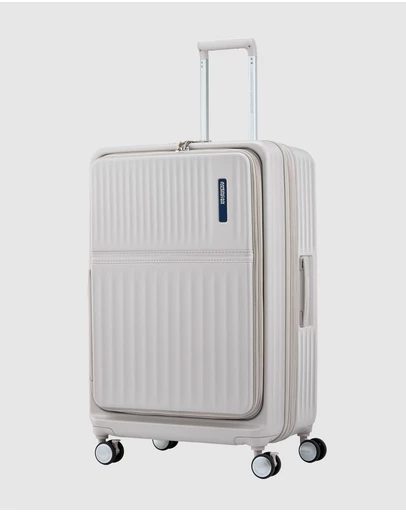 American Tourister - Tranto Check-In Large 76Cm Suitcase Expandable Book & Centre Opening