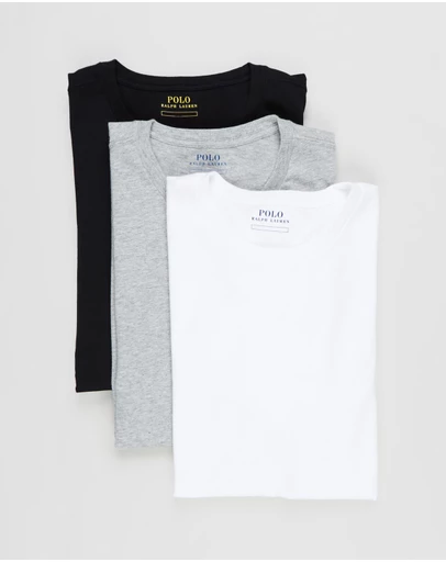 Polo Ralph Lauren - ICONIC EXCLUSIVE - 3-Pack SS Crew Undershirt
