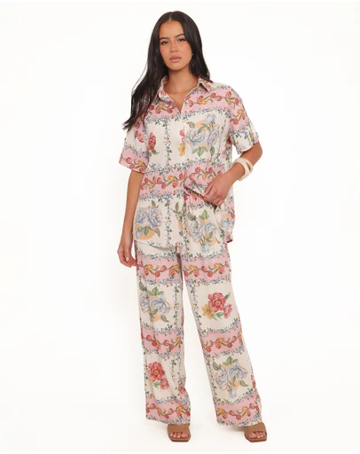 Petal & Pup - Cascais Pants - Rose Tile