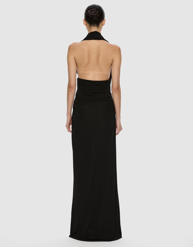 Christopher Esber - Draped Cummerbund Jersey Dress