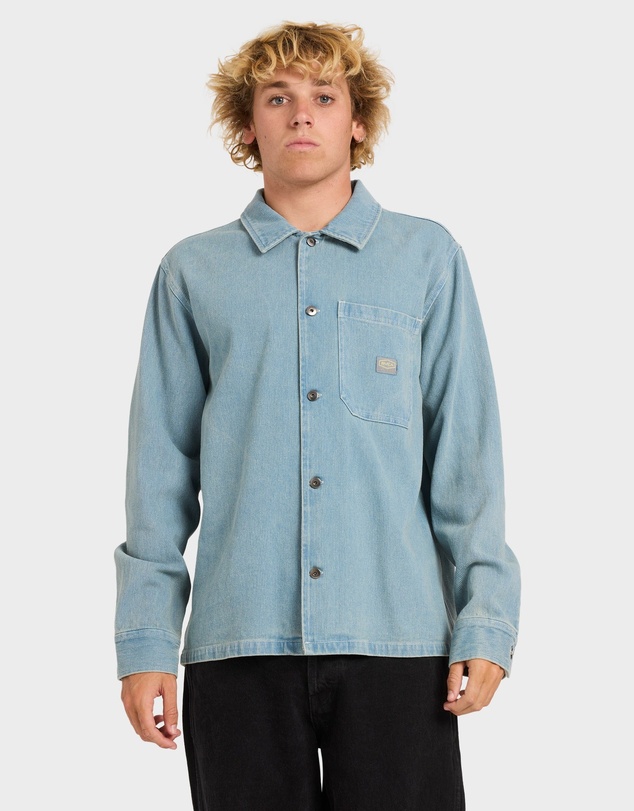 RVCA - Mens Seer Overshirt Long Sleeve Shirt