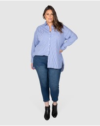 Love Your Wardrobe - Hannah Ankle Grazer Stretch Jeans