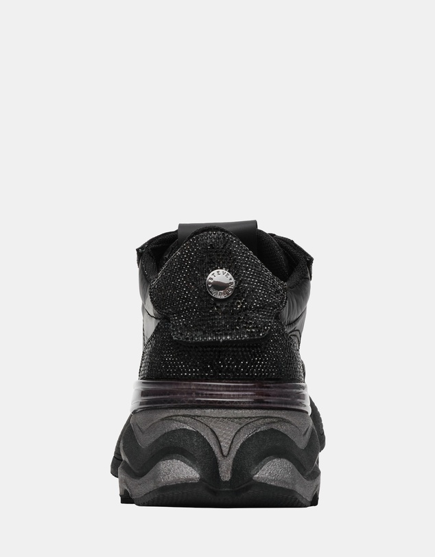 Steve Madden - Setback-R Black Sneakers