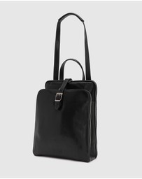 Florence - The Emma Black 3-in-1 Convertible Backpack