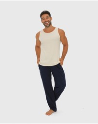 Coast Clothing - Navy Lounge Pants