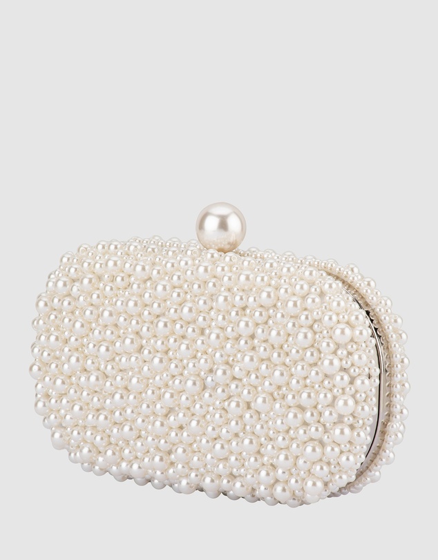 Olga Berg - Valentina Pearl Clutch