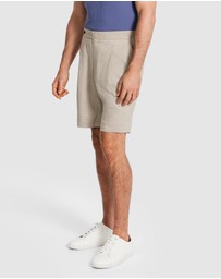 Tarocash - Marvel Pleat Linen Short