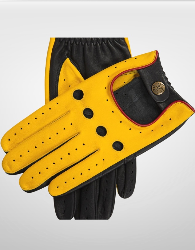 DENTS - Touchscreen Three Colour Leather Driving Gloves