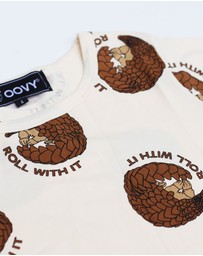 OOVY - Pangolin Roll With It Tee