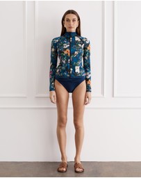 Aqua Blu Australia - Fritillaire Hayley Rash Guard