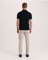 SABA - Miramar Cotton Wool Knit Polo