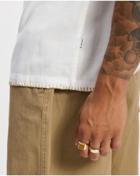 Rhythm - Linen Whip Stitch SS Shirt