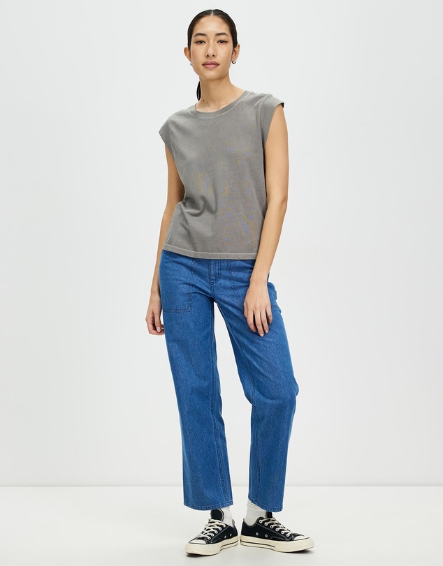 Brixton - Carefree Organic Cap Sleeve Top