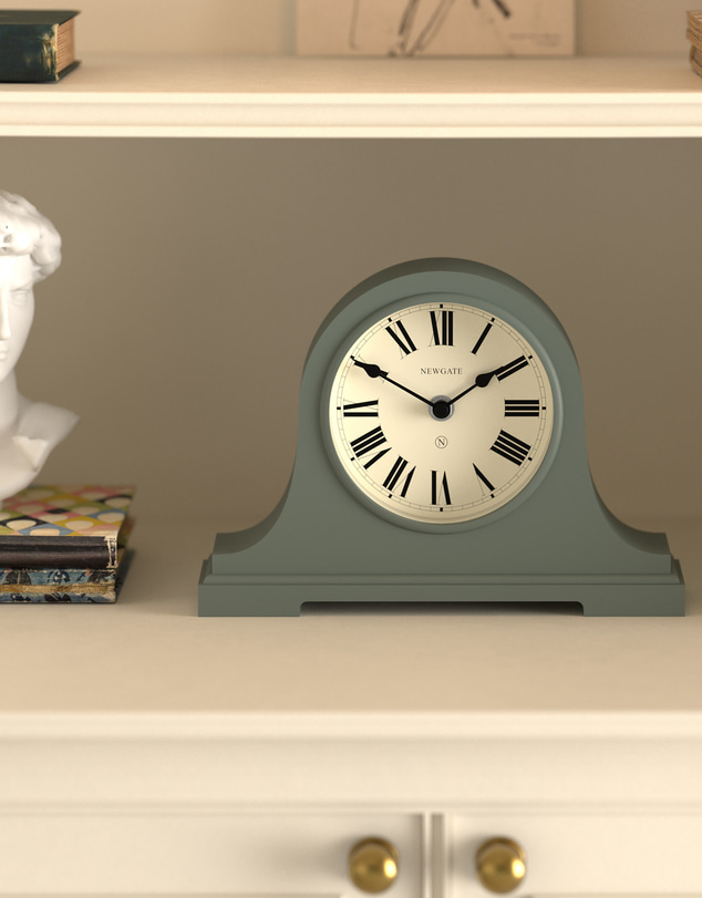 Newgate - Newgate Broadway Mantel Clock-Asparagus Green