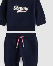 Tommy Hilfiger - Varsity Sweatshirt & Joggers Set - Babies